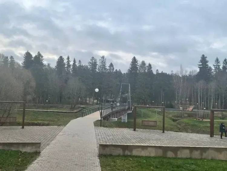 Последствия ливней в Луге